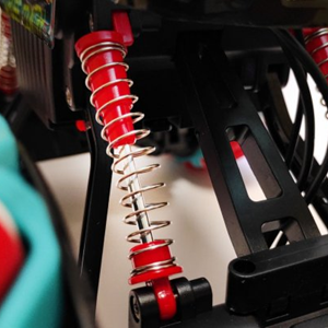 ماشین کنترلی شارژی آفرود جیپ سبز با دو کنترل دستی و دستبندی Off-Road RC Car Drift Wheels 1:10 -اسباب بازی